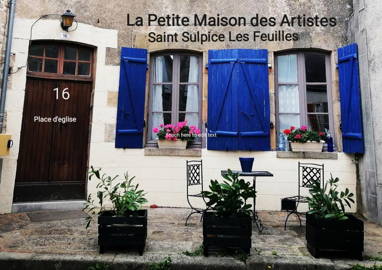 Вилла La Petite Maison Des Artiste Saint-Sulpice-les-Feuilles Экстерьер фото